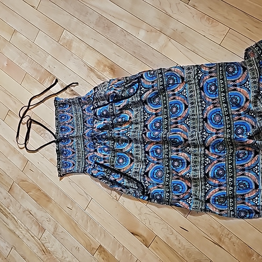 Smocked maxi dress